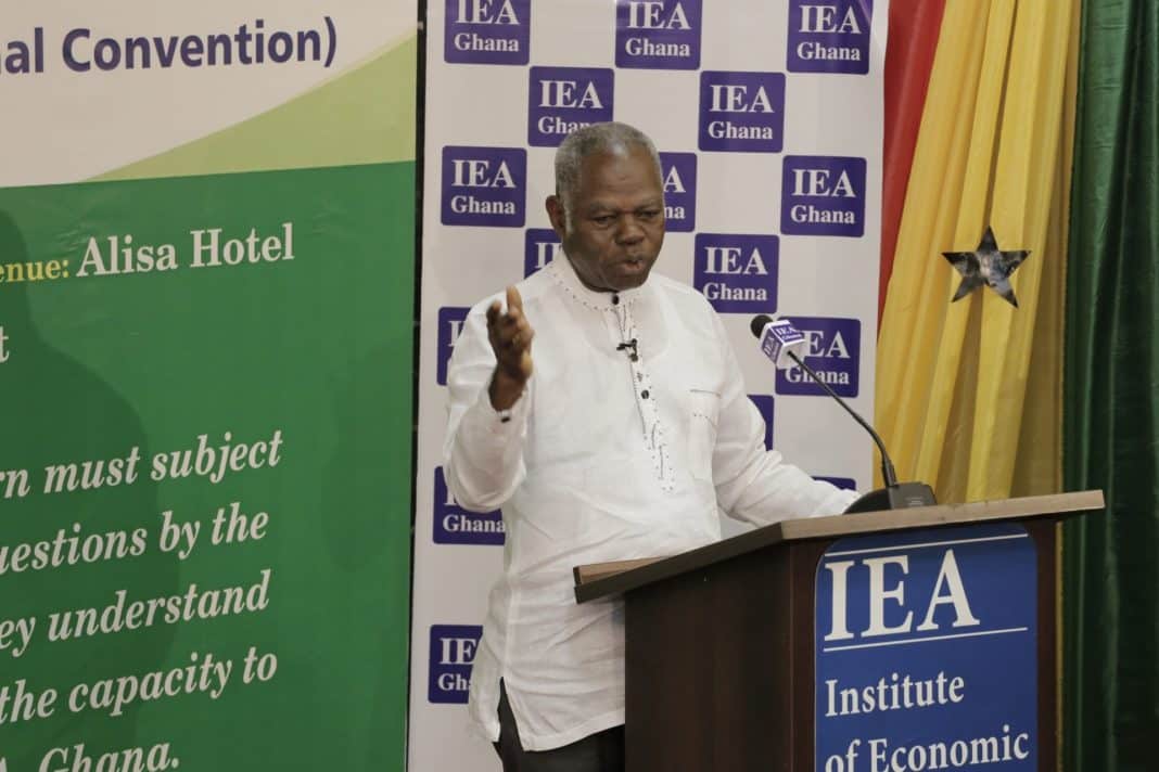 Dr. Edward Mahama at IEA